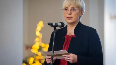 Ljubljana, predsedniska palaca.Predsednica republike Natasa Pirc Musar je v znak hvaleznosti za nepogresljivo poslanstvo v iztekajocem letu priredila sprejem za predstavnice in predstavnike humanitarnih organizacij.