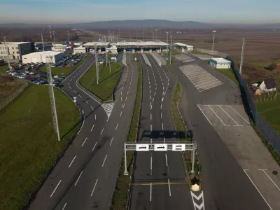 Gradi&scaron;ka, prenovljeni mejni prehod med Hrva&scaron;ko in BiH. Foto: Pixsell