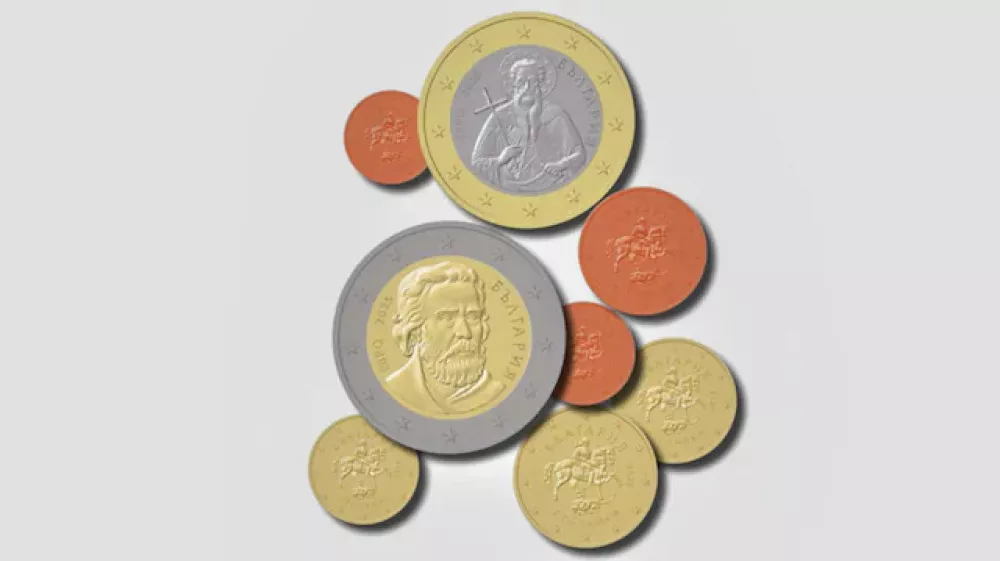 Novi kovanci, ki bodo kmalu tudi v na&scaron;ih žepih. / Foto: Bolgarska Narodna Banka