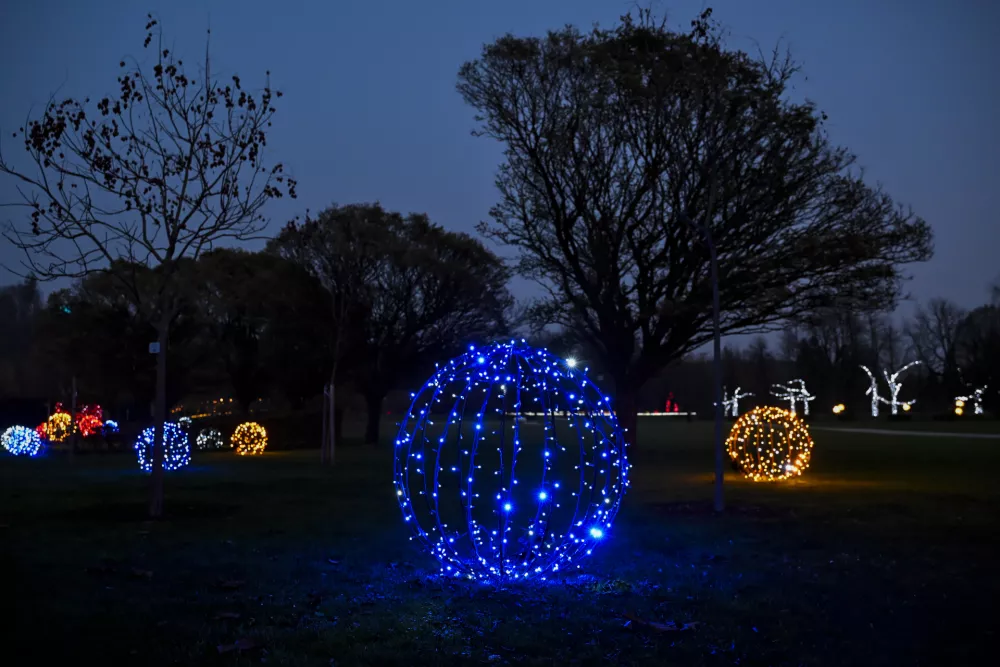 novoletne lučke božični praznikiadvent13.11.2025 Prižig novoletnih luči - arboretum Volčji potokFoto: Nik Erik Neubauer / Foto: Nik Erik Neubauer