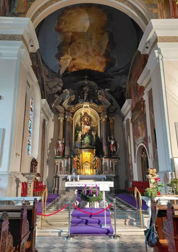 Samostanka cerkev sv. Jakoba, Kamnik, franči&scaron;kanski samostan / Foto: Vesna Levičnik