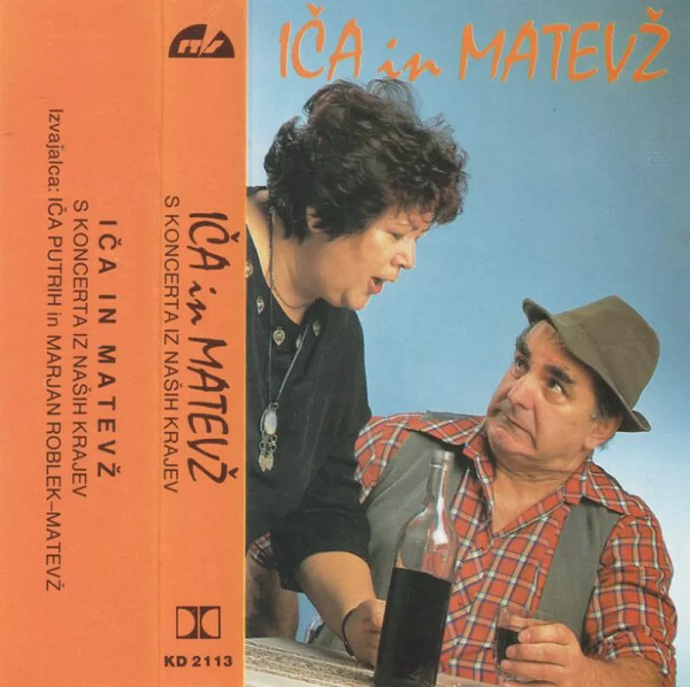 Marjan Roblek in Iča / Foto: Discogs
