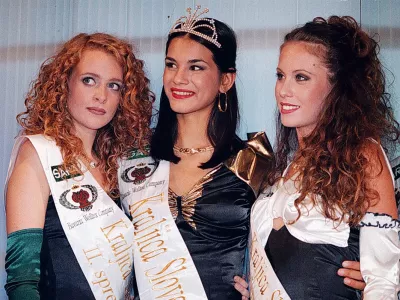 Med upornicami, o katerih je Nedeljski poročal januarja 1996, je bila tudi Renata Bohinc, ki je pozneje isto leto osvojila naslov Kraljice Slovenije. / Foto: Jaka Adamič