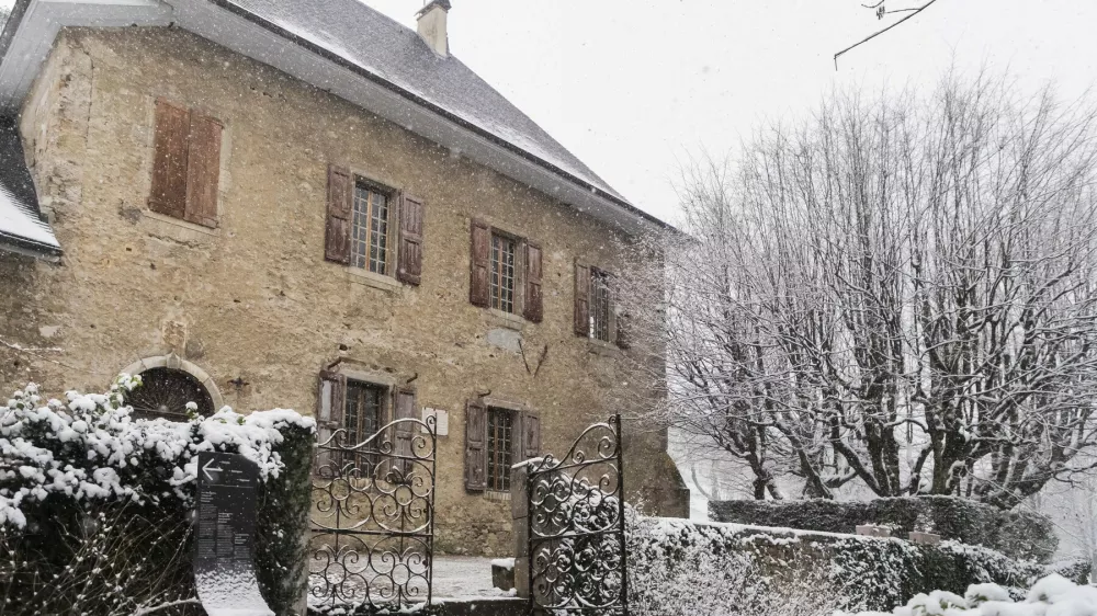 Les Charmettes v zaselku blizu mesta Chamb&eacute;ryja, nekoč priljubljeno zatoči&scaron;če Jean-Jacquesa Rousseauja, je danes spremenjen v muzej. / Foto: Vincent Isore Via Profimedia