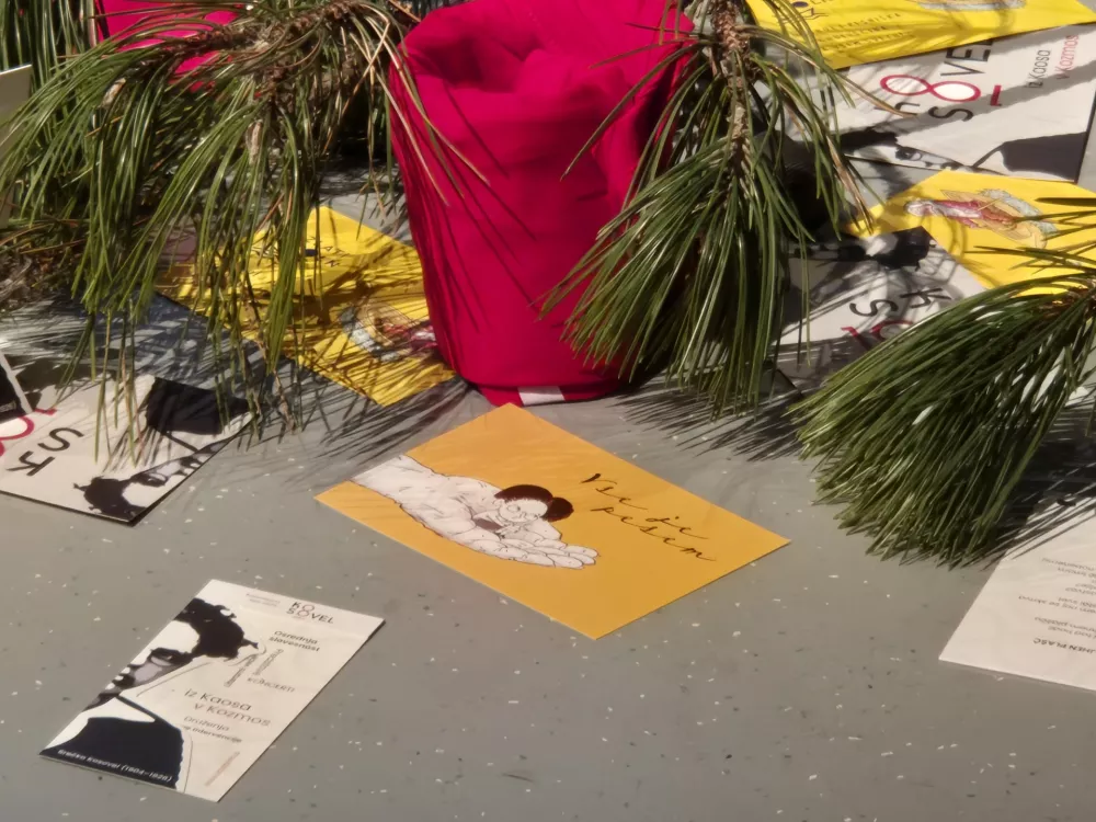 Sezana, Kosovelov dom.Predstavitev projekta in odprtje Kosovelove poti.Aranzma.