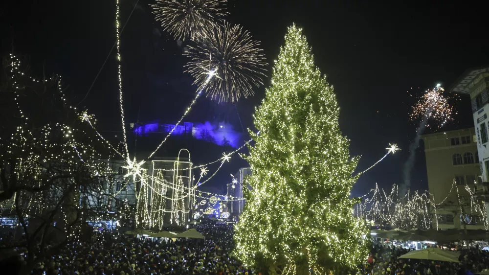 - 01.01.2025 - praznovanje novega leta - novo leto 2025//FOTO: Jaka Gasar