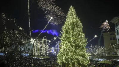 - 01.01.2025 - praznovanje novega leta - novo leto 2025//FOTO: Jaka Gasar