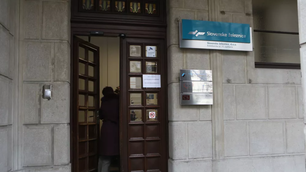 17.12.2025 Slovenske železnice, uprava, Kolodvorska ulica. Foto Luka Cjuha