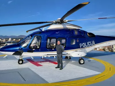 Gregor Kovač, vodja korporativne varnosti in organizacijski vodja heliporta Splo&scaron;ne bolni&scaron;nice Celje