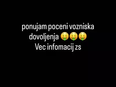 Prodajajo lažna vozni&scaron;ka dovoljenja