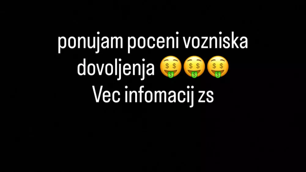 Prodajajo lažna vozni&scaron;ka dovoljenja