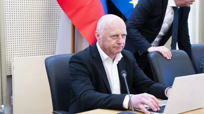 Franc Props09.04.2025 Seja pogajalske komisije, na kateri se bodo sestale vladna pogajalska skupina in pogajalski skupini reprezentativnih sindikatov javnega sektorjaFOTO: Nik Erik Neubauer