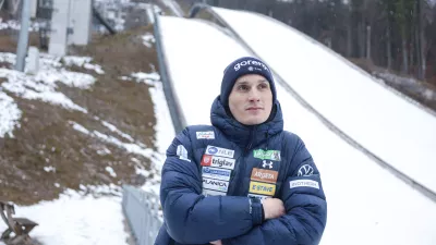 Domen Prevc- 17.12.2025 - odprti trening moške in ženske skakalne reprezentance, Planica//FOTO: Jaka Gasar