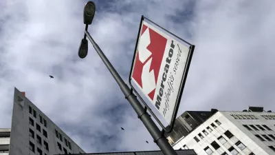 Mercator s prenovo znaka M v veliki godlji