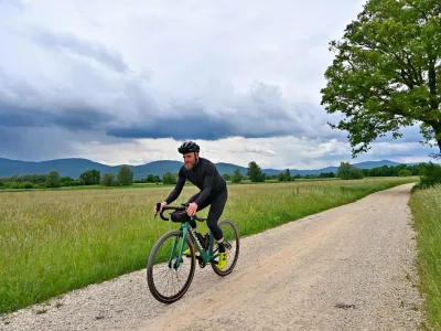 Ljubljansko barje, kolo / Foto: Matej Zalar