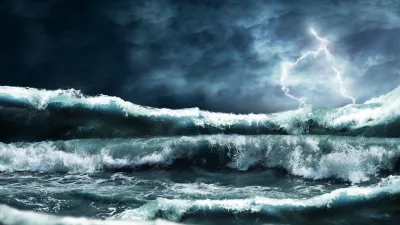 Tistega dne se je vreme nad morjem precej poslabšalo. Slika je simbolična. / Foto: Istock