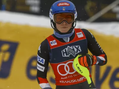 Mikaela Shiffrin- 07.01.2024 - Kranjska Gora - 60. Zlata lisica 2024 - svetovni pokal v alpskem ženskem smučanju &ndash; slalom - //FOTO: Luka Cjuha