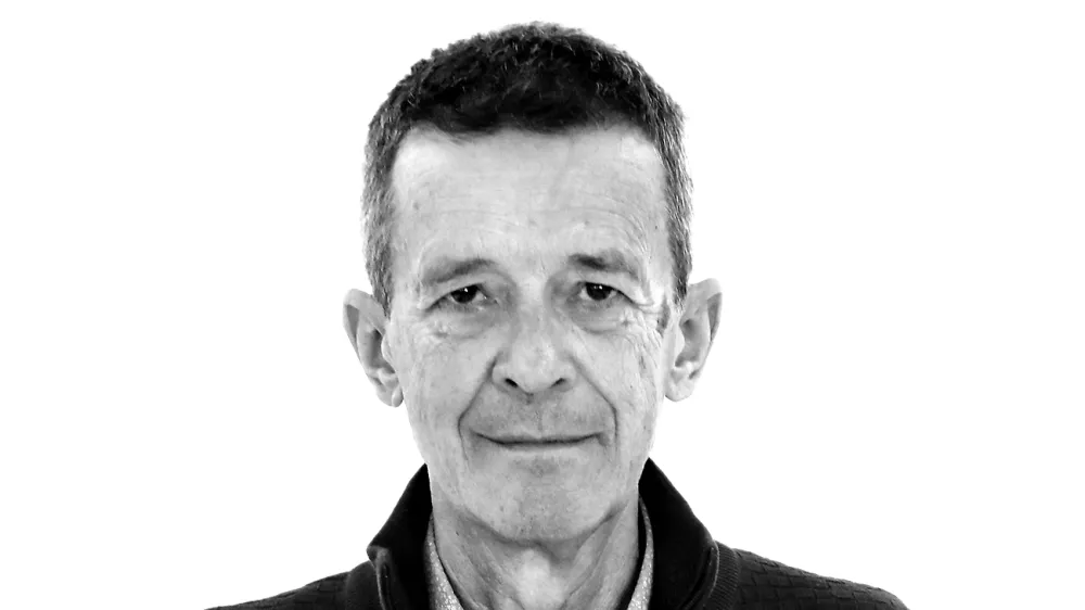 Jože Okorn- Redakcija Dnevnik 2024 - portreti za komentarje in kolumne - kolumnisti - komentatorji &ndash; novinarji - //FOTO: Tomaž Skale