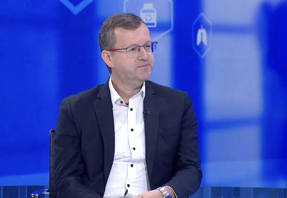 Andrej &Scaron;tesl, predsednik Združenja direktorjev Socialnih zavodov Slovenije.