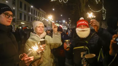 31.12.2025 - 01.01.2026 - Silvestrovanje na prostem - praznovanje Novo leto - veseli december -novoletna zabavaFoto: Luka Cjuha
