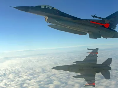 Danski lovski letali na nebu. Slika je arhivska in simbolična. / Foto: Profimedia