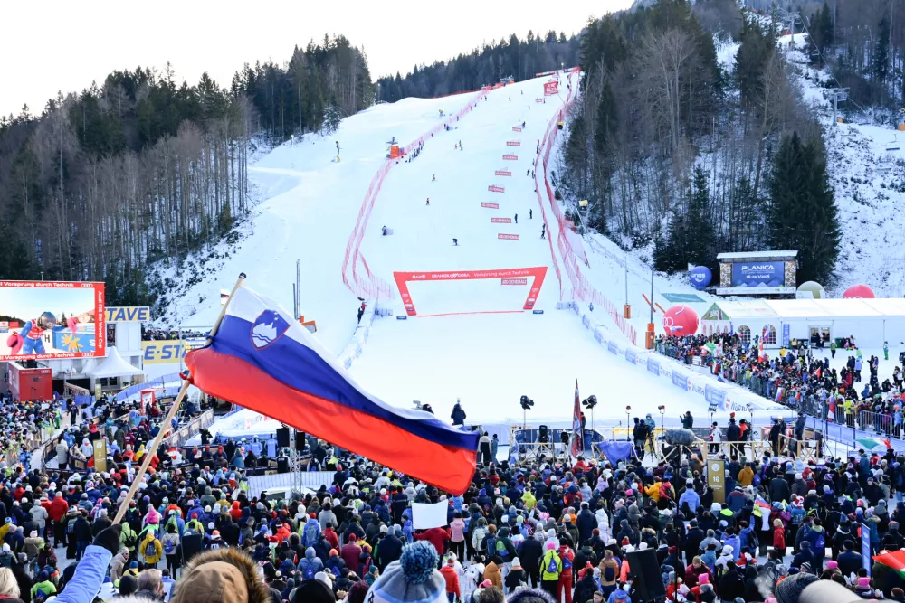 4.1.2026 - Audi FIS svetovni pokalu v alpskem smučanju, ženske, Kranjska Gora - slalomFOTO: Nik Erik Neubauer