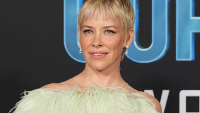 Evangeline Lilly arrives at the Marvel Studios' ANT-MAN AND THE WASP: QUANTUMANIA World Premiere held at the Regency Village Theater in Westwood, CA on Monday, ?February 6, 2023. (Photo By Sthanlee B. Mirador/Sipa USA)No Use Germany.