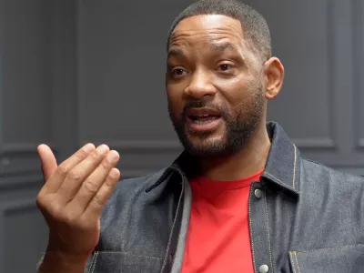 FILED - 12 June 2025, United Kingdom, London: American Actor Will Smith speaks during an interview with the German Press Agency in London. Photo: Manuel Genolet/dpa