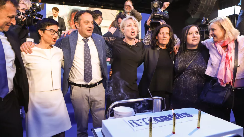 podpredsednica Gibanja Svoboda Ur&scaron;ka Klakočar Zupančič- 24.04.2022 &ndash; Parlamentarne volitve 2022 - Volitve devetega sklica Državnega zbora Republike Slovenije - druge redne državnozborske volitve po letu 2008  //FOTO: Luka Cjuha