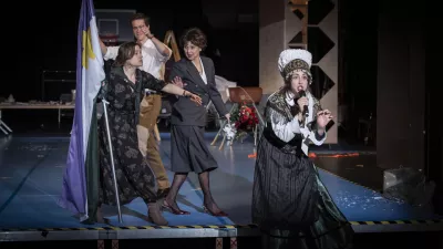 Hlapci, dokumentarec za prihodnost, Ivan Cankar in Jan Krmelj, režija Jan Krmelj, izvedba ansambel SLG Celje