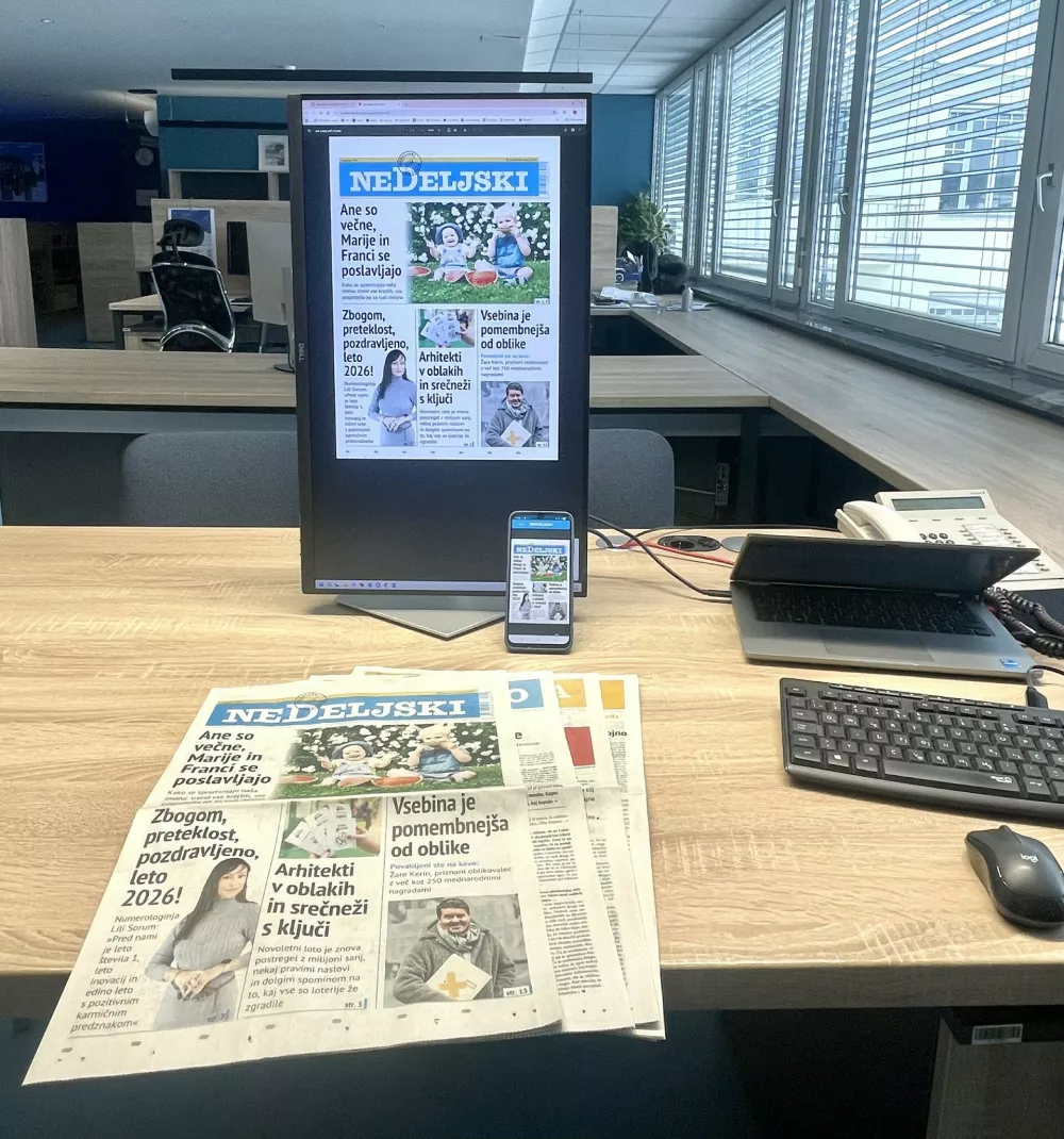 Nedeljski dnevnik, časopis, obletnica / Foto: Tl