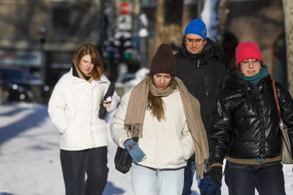 sneg mraz, foto luka cjuha