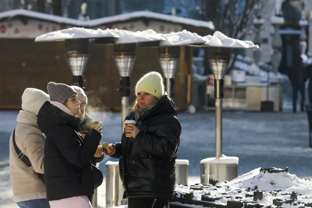 08.01.2025 - Sneg - mraz v LjubljaniFoto: Luka Cjuha