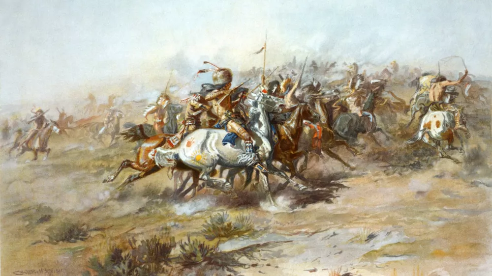 general custer battle of little bighorn / Foto: Charles Marion Russell 