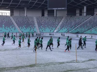 - 12.01.2026 - prvi uradni trening NK Olimpija pred nadaljevanjem sezone//FOTO: Jaka Gasar