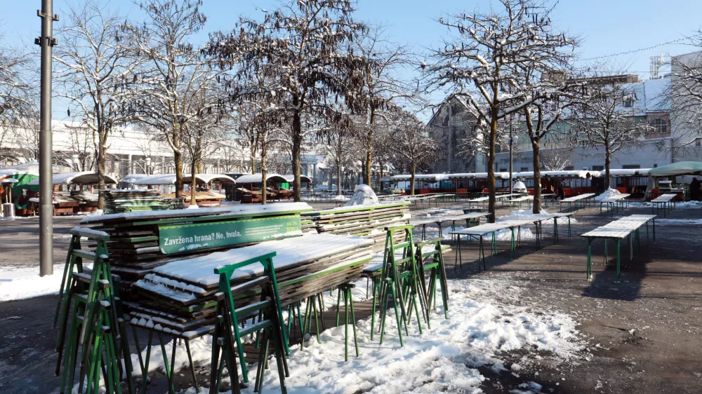 08.01.2025 - ilustrativna fotografija - mrazprazna tržnicaFoto: Tomaž Skale / Foto: 