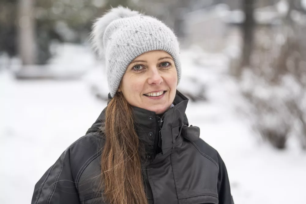 Petra Vrh Vrezec09.01.2026 ZOO Živalski vrt Ljubljana - živali pozimiFOTO: Nik Erik Neubauer