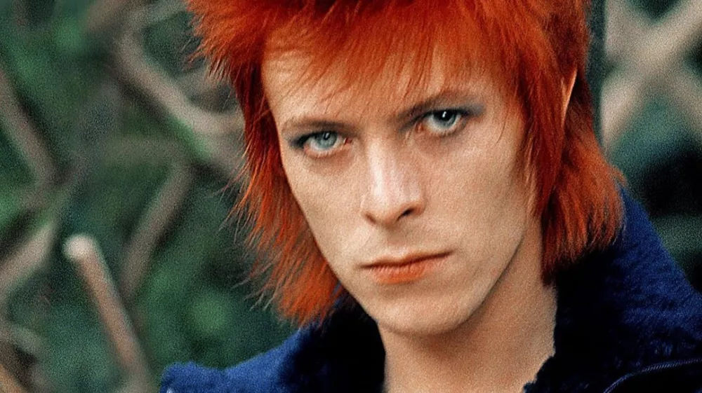David Bowie, frizura