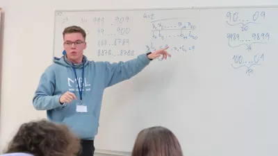 Prvi mednarodni matematični turnir IMBT, Bovec 2026, Ekaterina Chizhova / Foto: Nata&scaron;a Bucik Ozebek