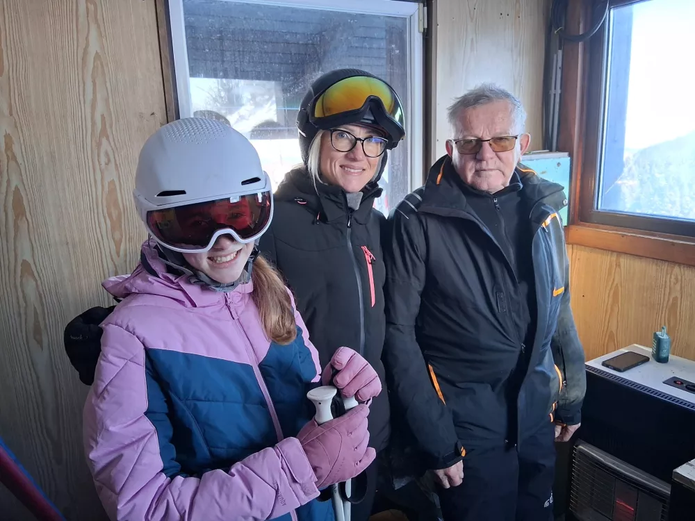 Brane Tuhtar smuči&scaron;če Rajska dolina / Foto: Katja Petrovec