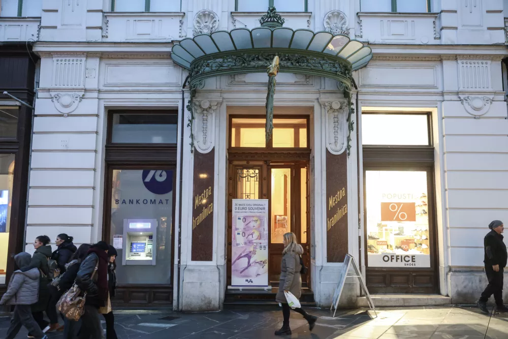 - 16.01.2026 - Mestna hranilnica - Čopova ulica//FOTO: Jaka Gasar