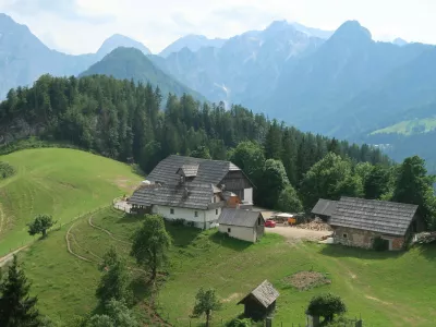 Solčavsko, gorska kmetija. Foto: Tatjana Pihlar 