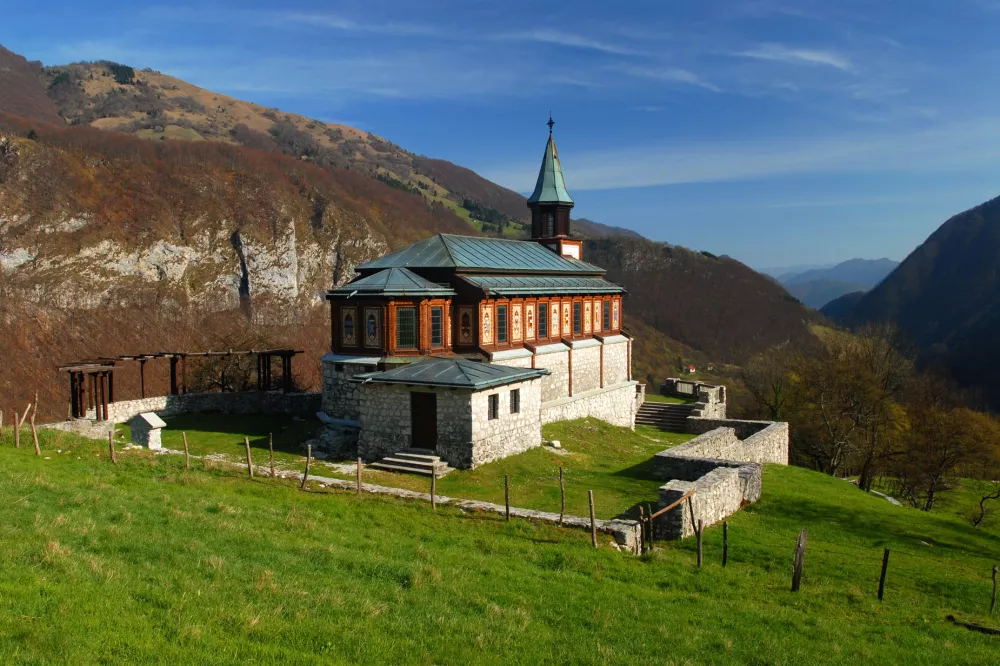Javorca nad Tolminom / Foto: Franci Horvat