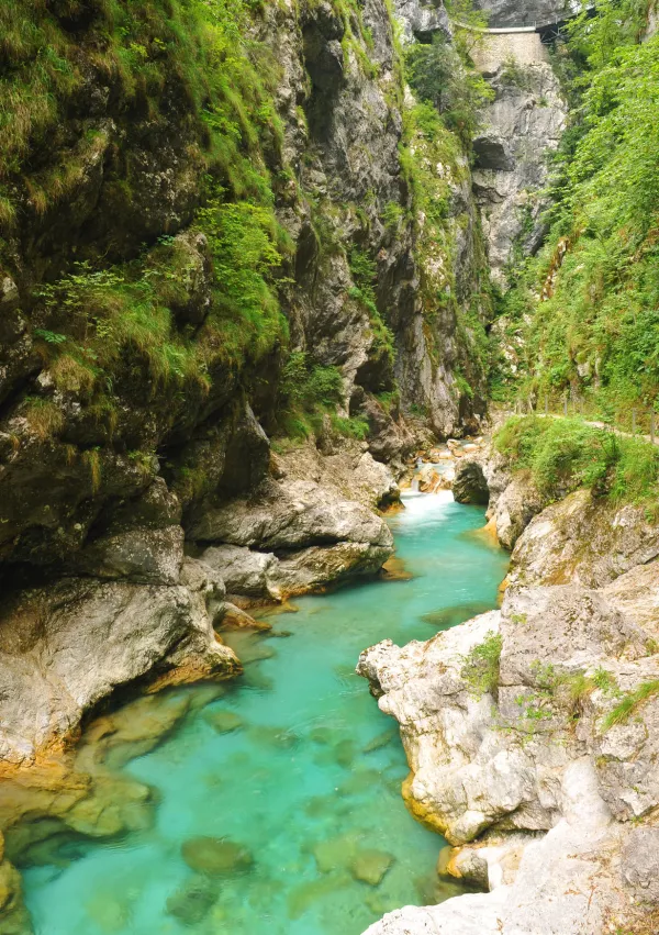 Korita Tolminke / Foto: Franci Horvat