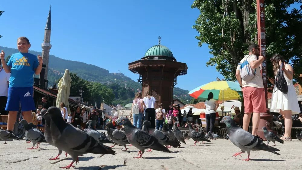 Bosna in Hercegovina, Sarajevo, Ba&scaron;čar&scaron;ija. Foto: Tatjana Pihlar