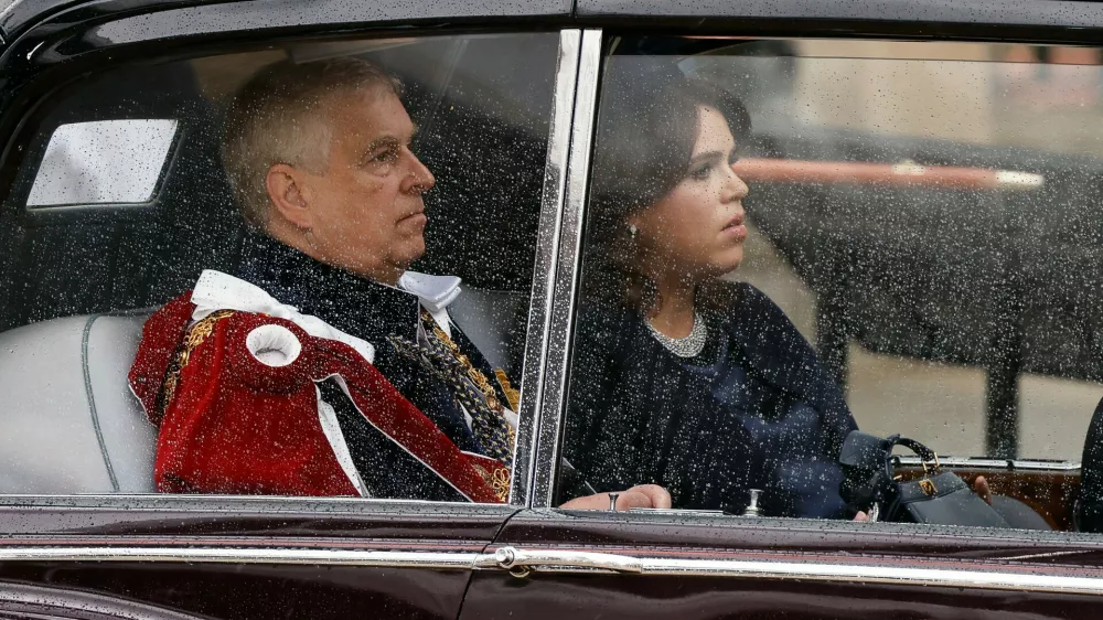 Andrew in hčerka Eugenie pred tremi leti. / Foto: Profimedia