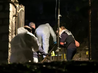 Pregledovanje kraja po umoru. / Foto: Profimedia