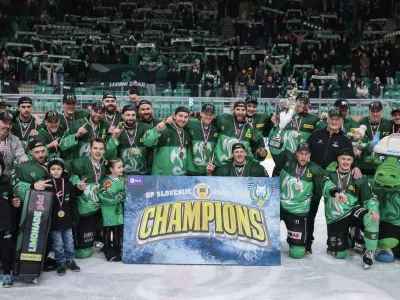 - 17.01.2026 - finale državnega prvenstva v hokeju med Olimpija in Jesenice. Olimpija je osvojila naslov državnega prvaka//FOTO: Jaka Gasar
