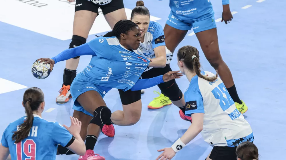 Liliane Martins- 25.10.2025 - rokomet - liga prvakov za ženske - Krim Mercator: CSM Bukare&scaron;ta//FOTO: Jaka Gasar