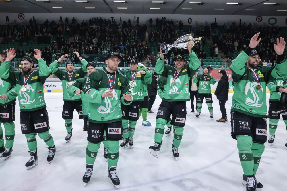 - 17.01.2026 - finale državnega prvenstva v hokeju med Olimpija in Jesenice. Olimpija je osvojila naslov državnega prvaka//FOTO: Jaka Gasar